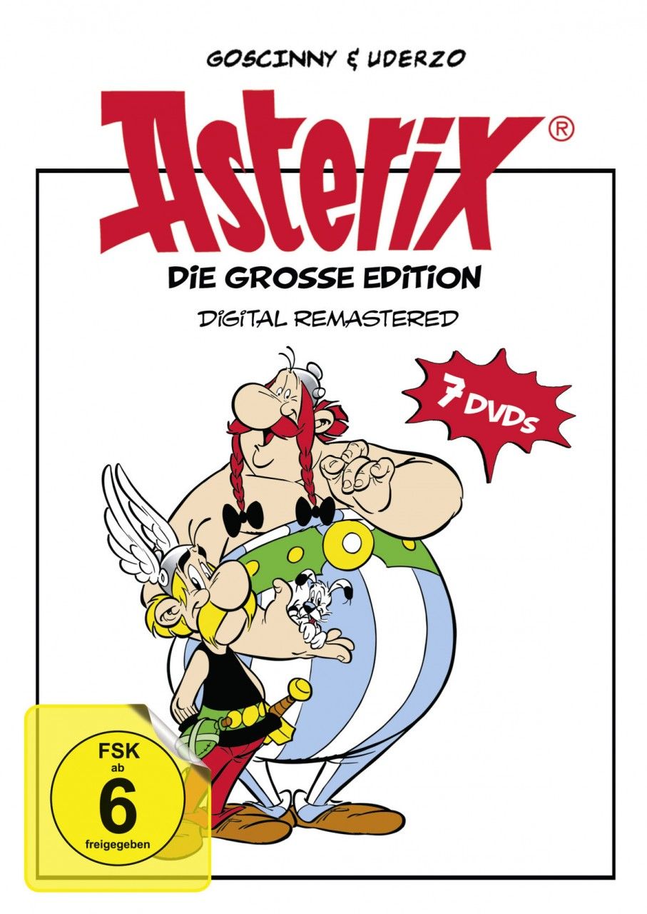 Asterix-Box, DVD-Cover