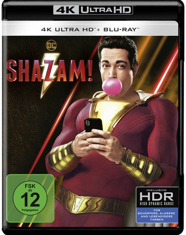 Shazam, 4K-Cover