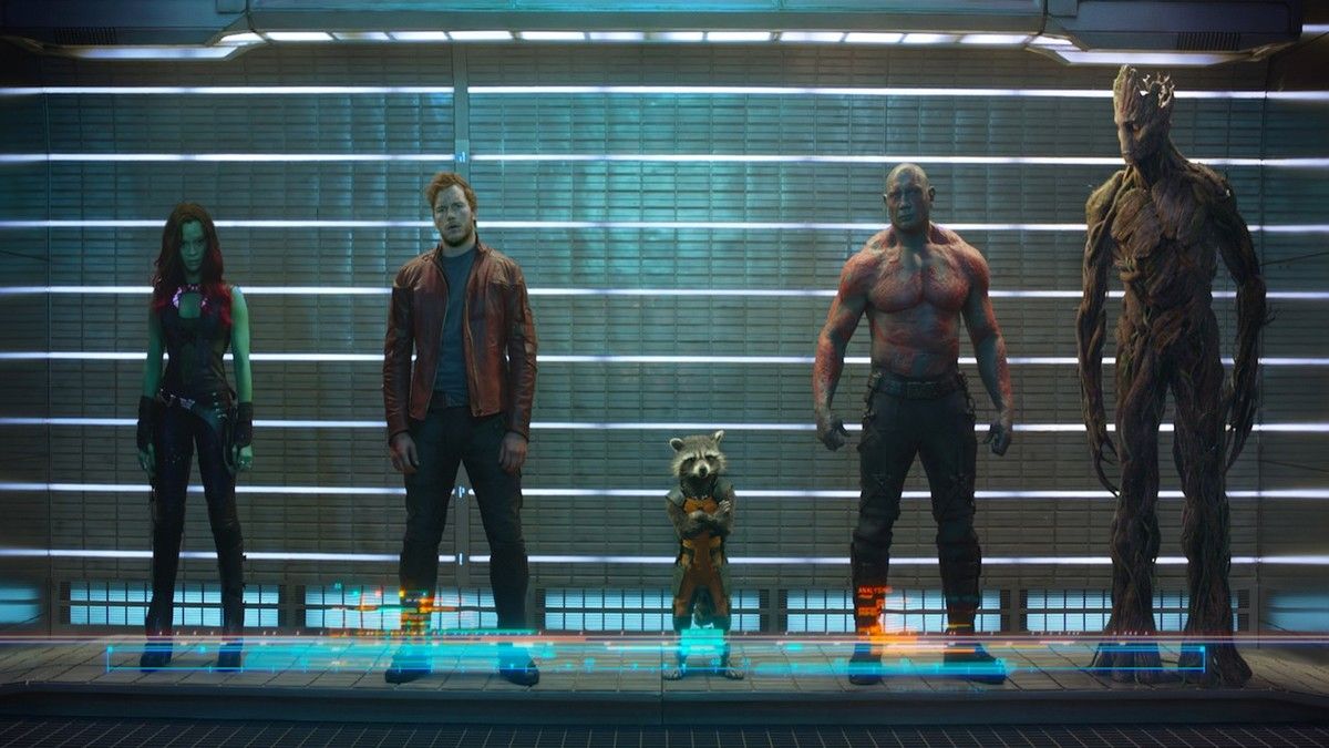 Die Guardians of the Galaxy sind ein eingeschworener Haufen und rocken den Weltraum!
