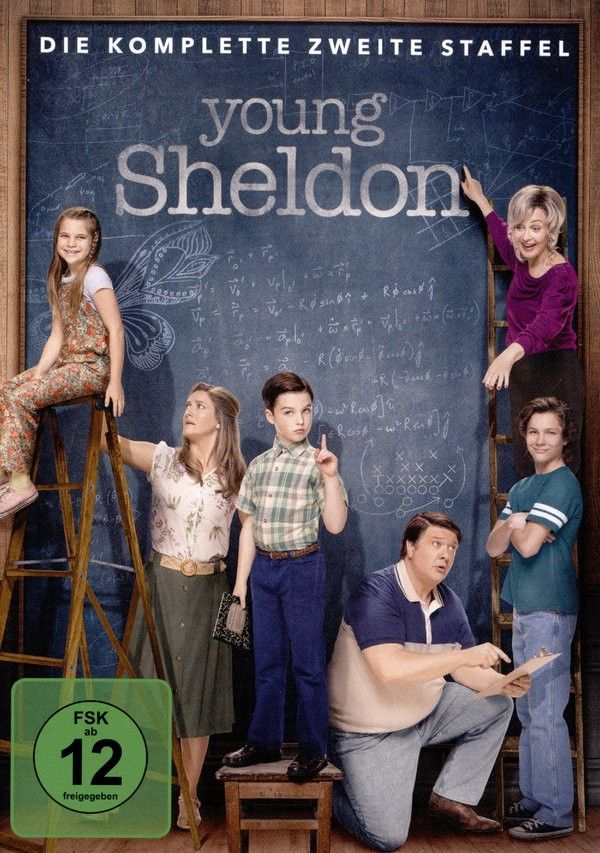 Young Sheldon S2, DVD-Cover