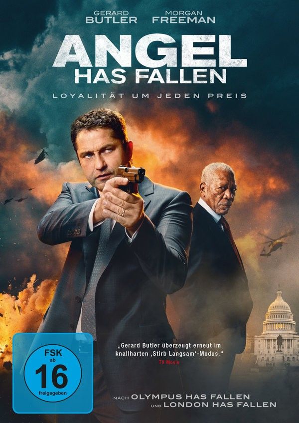 Angel Has Fallen, DVD-Cover