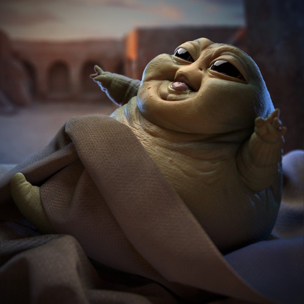 Jabba the Hutt als Baby